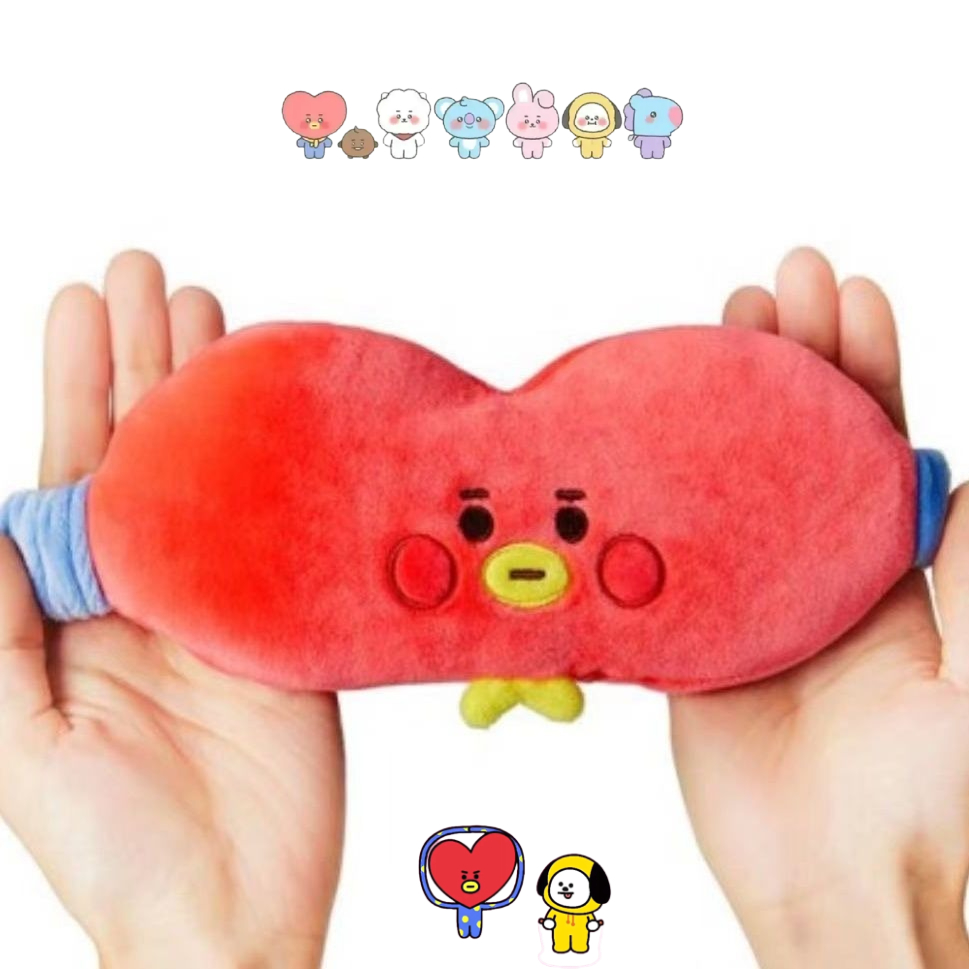 Home Office Setup Ideas - BT21 cartoon cute plush doll eye