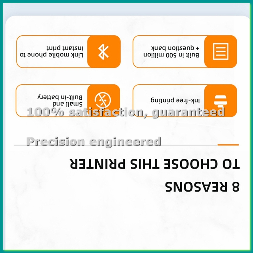 Home Office Questions - Portable A4 Thermal Printer Wireless Inkless