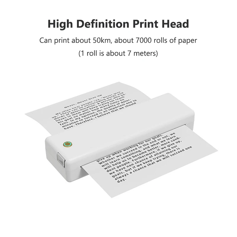 Portable A4 Thermal Printer Bl - Home Office Questions review and price