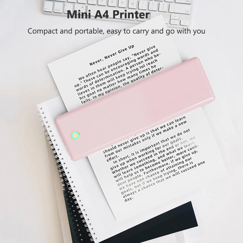 Portable A4 Thermal Printer Bl - Home Office Questions review and price