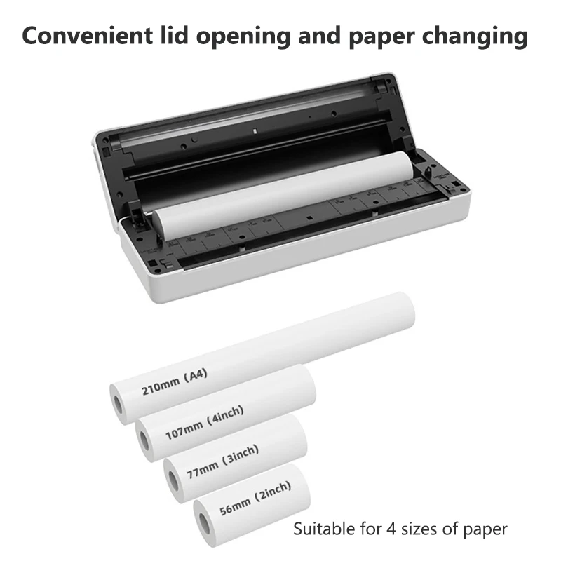 Portable A4 Thermal Printer Bl - Home Office Questions review and price