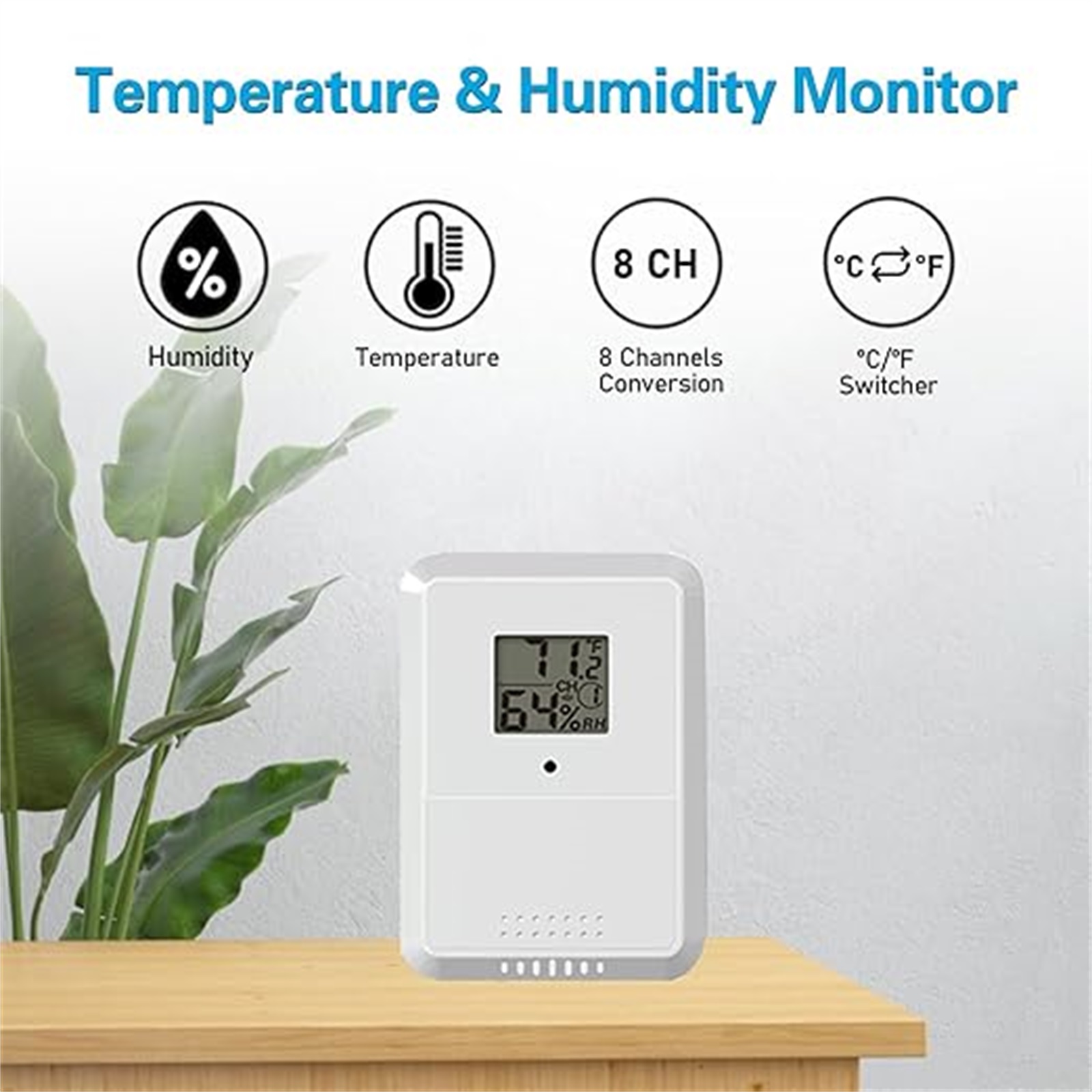 Wireless Temperature & Humidit - Home Office Updates review and price