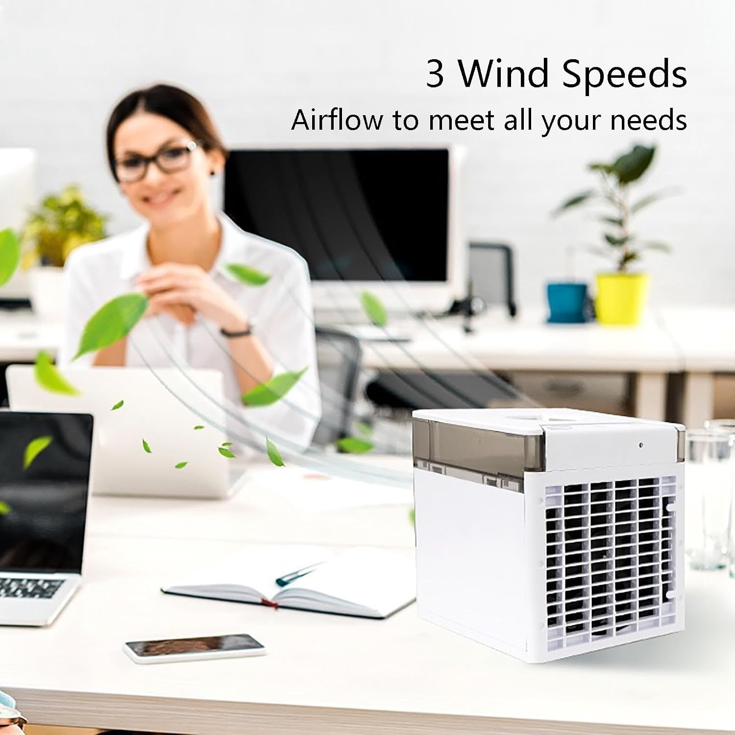 Small Cold Fan with Night Ligh - Home Office Setup Ideas review and price