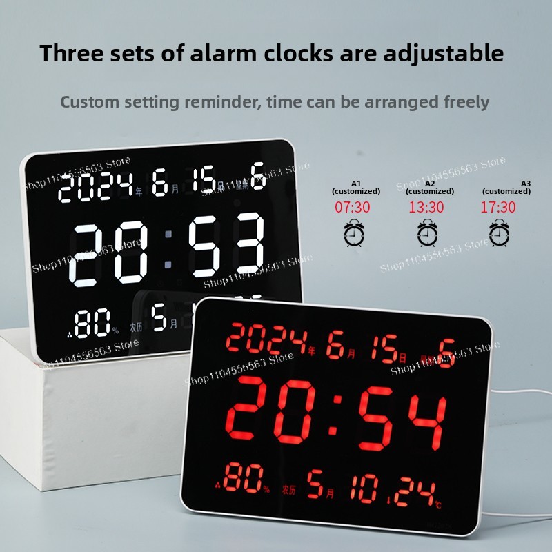 Digital Wall Clock with LED Di - Home Office Updates review and price