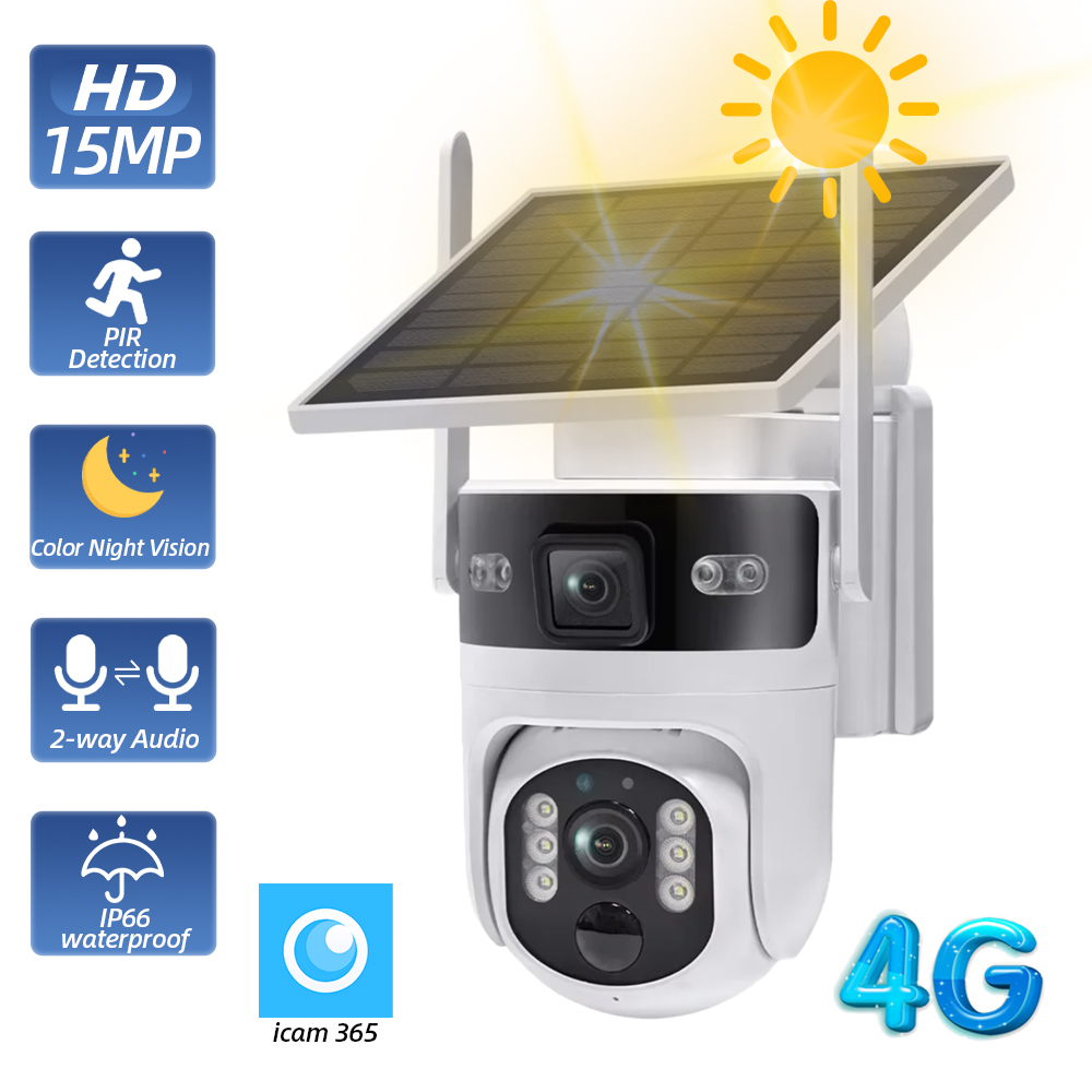 Wireless Outdoor PTZ Solar Sec - Home Office Pay review and price