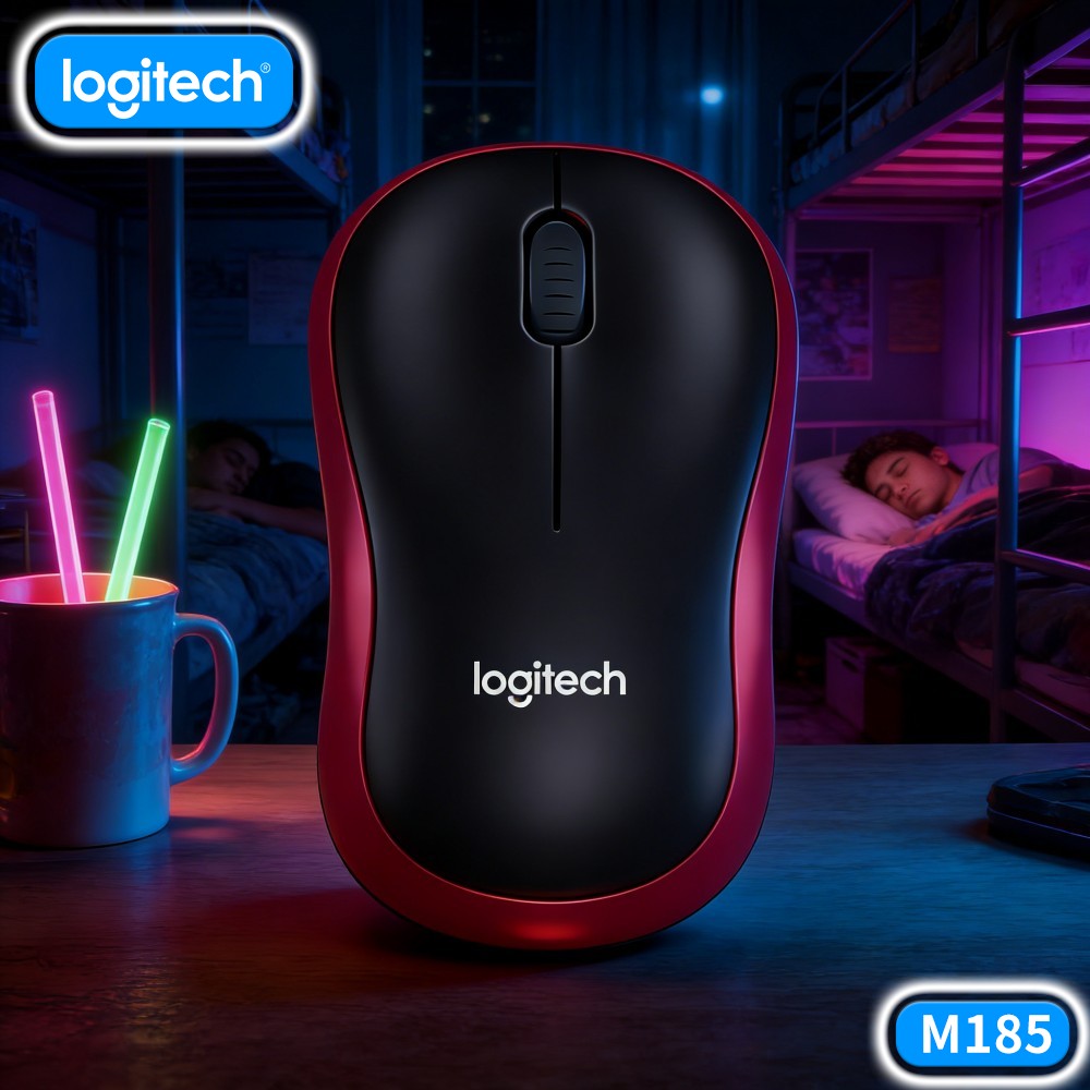 Logitech M185 Wireess Optica M - Home Office Pay review and price