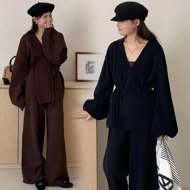 Sweater Set Two-piece Temperam - Home Office Setup Ideas review and price