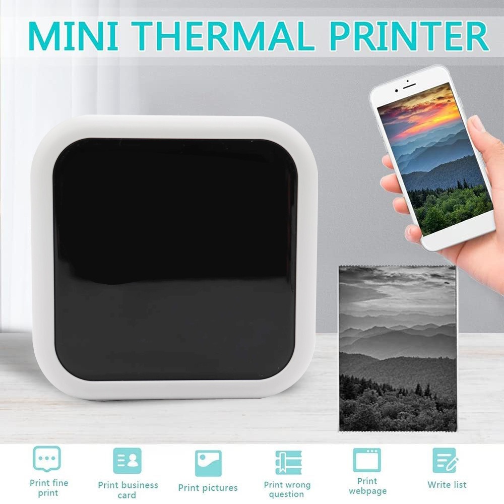 Mini Bluetooth Thermal Printer - Home Office Questions review and price