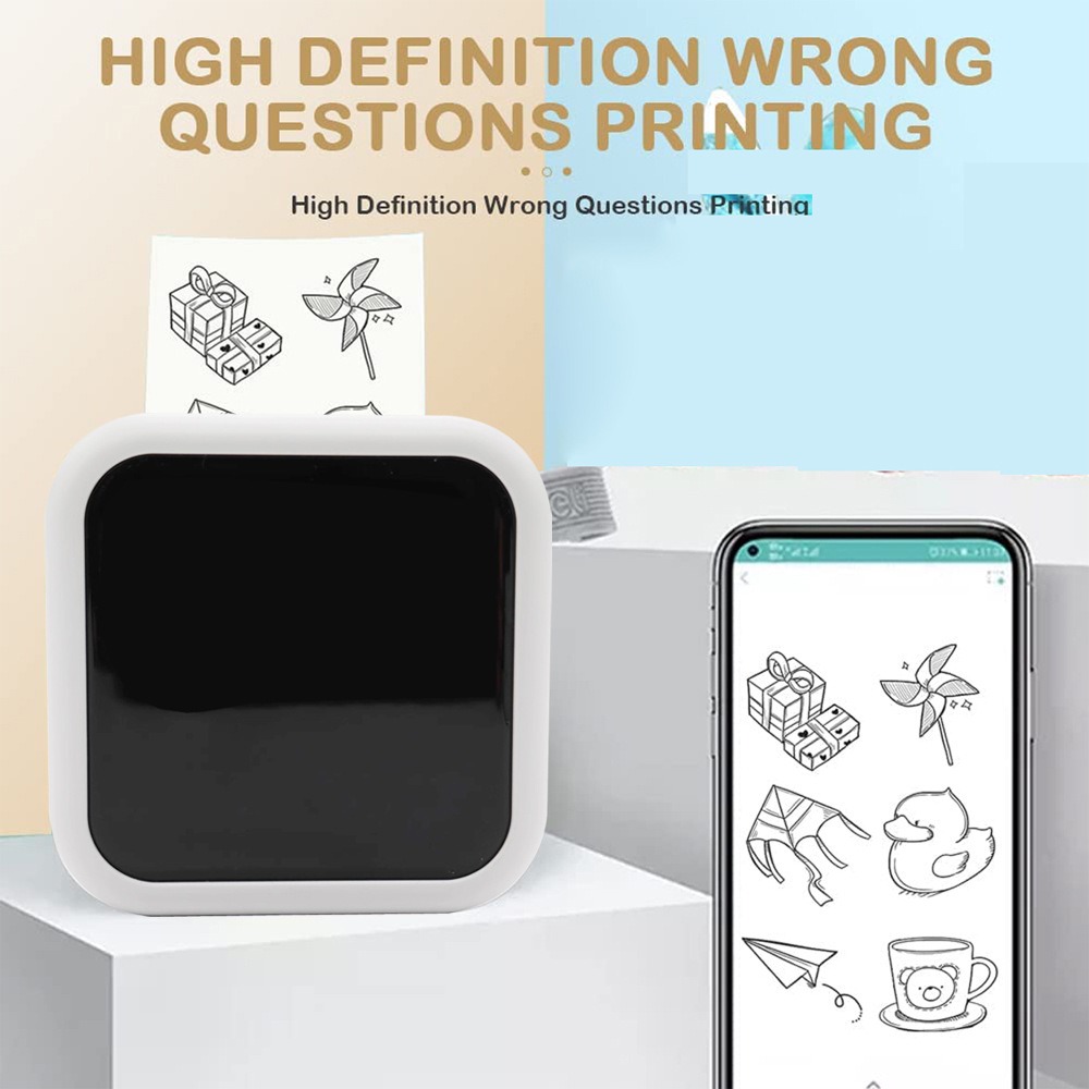 Mini Bluetooth Thermal Printer - Home Office Questions review and price