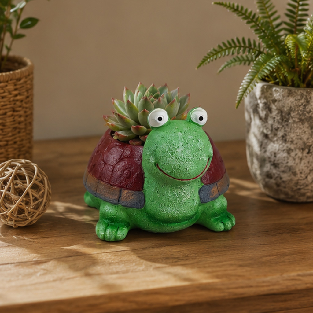 Cute Turtle Planter Resin Succ - Home Office Xp review and price
