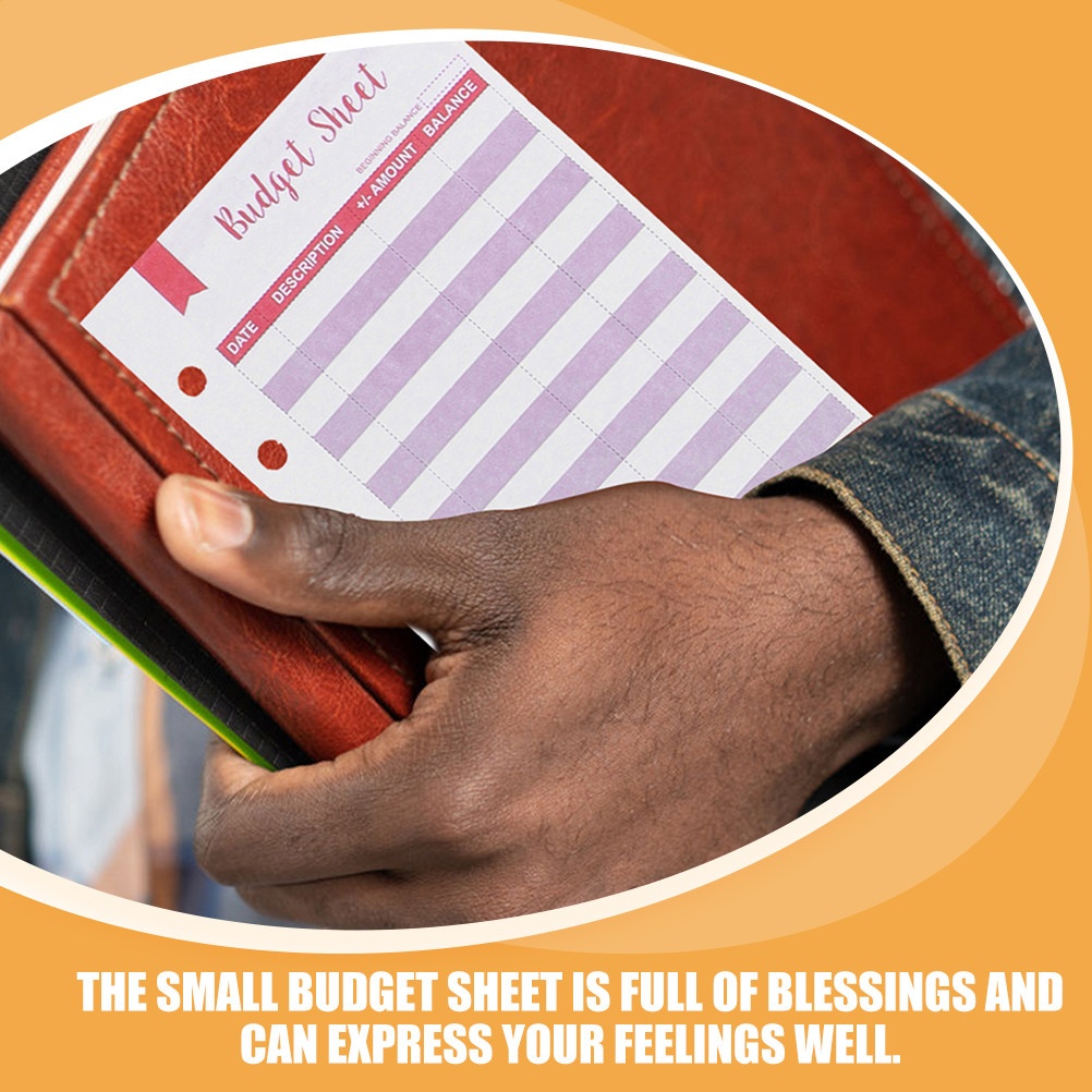 60Sheets Daily Budget Sheet A6 - Home Office Expenses review and price