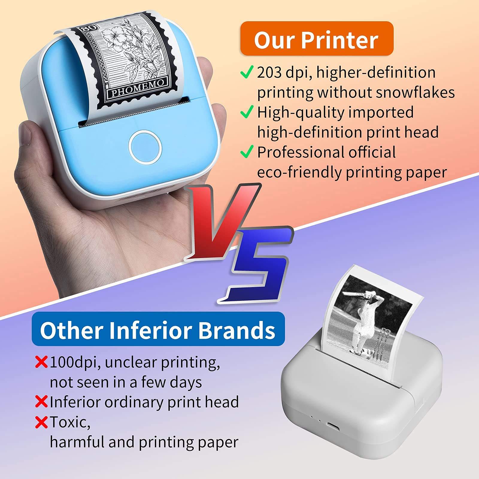 D2 Portable Mini Thermal Label - Home Office Questions review and price