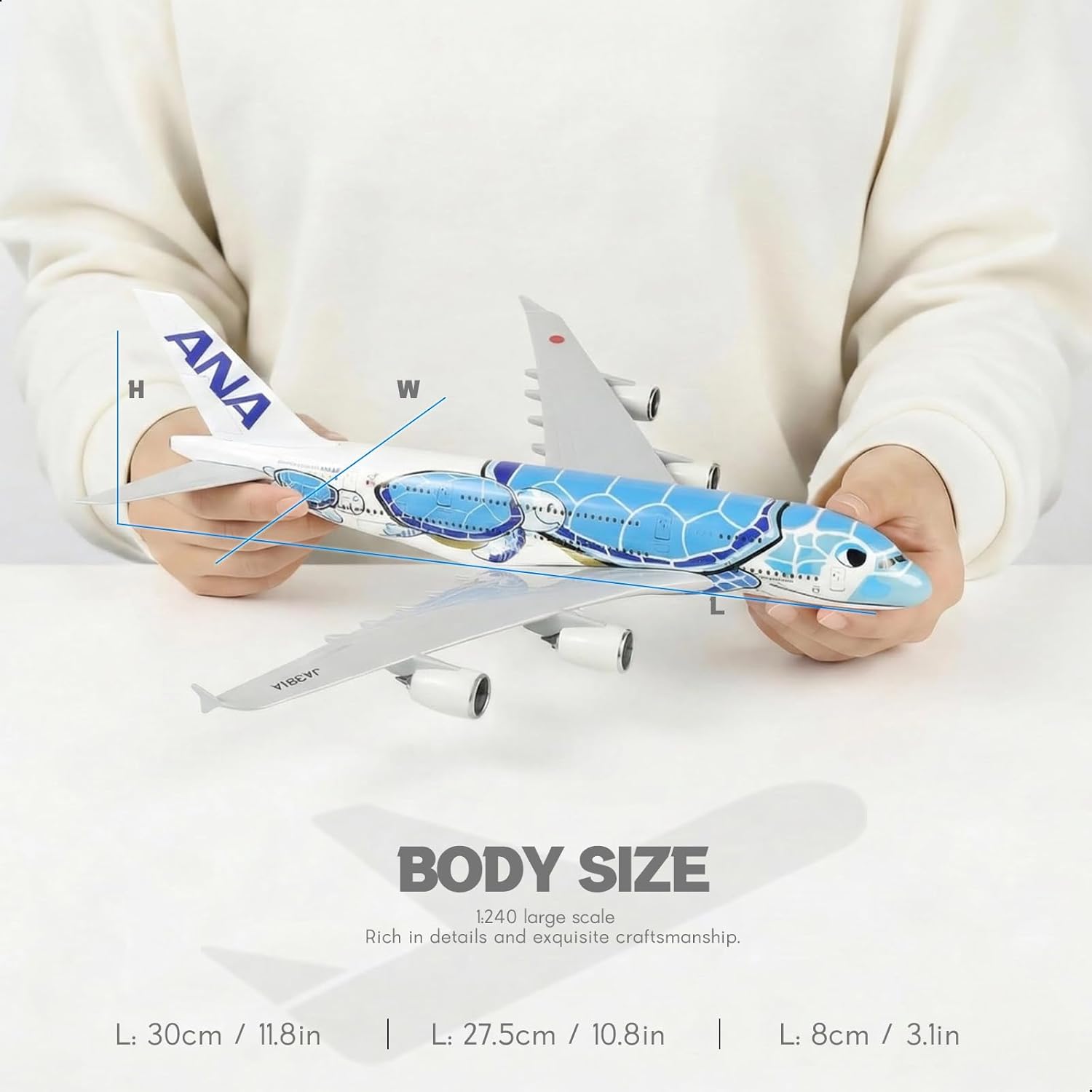 30cm ANA Turtle A380 Diecast R - Home Office Pay review and price