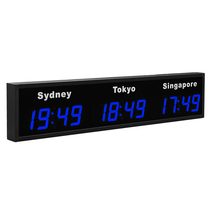 CP034 Digital World Wall Clock - Home Office Updates review and price