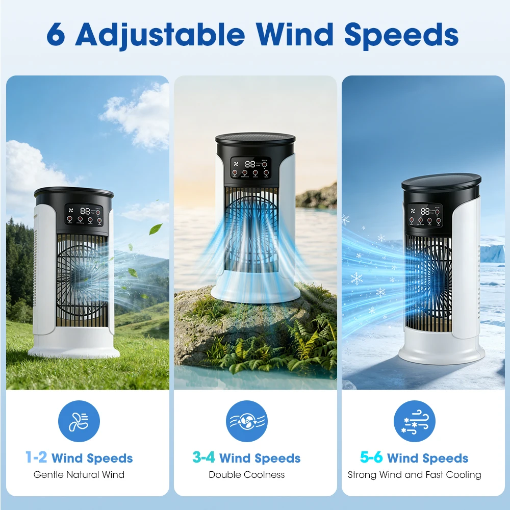 3 In 1 Household Fan Air Condi - Home Office Setup Ideas review and price
