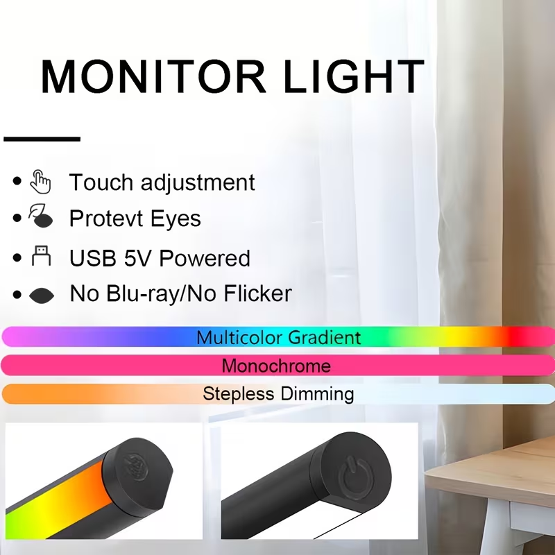 LED Computer Screen Hanging Li - Home Office Setup Ideas review and price